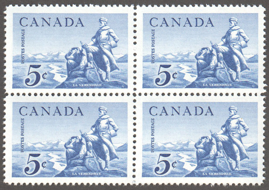 Canada Scott 378 MNH Block - Click Image to Close